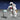 shows a picture of the astronaut on the moon.