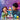 Lego Duplo 10422 3in1 Space Shuttle 58 piece set. Shows a young child and father playing with the fully built space shuttle set with the astronaut minifigures and alien.