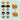 Lego Duplo 10423 Buildable People with Big Emotions. Shows the different sides of each figures face displaying different emotions.