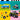 Lego Classic 11036 Creative Vehicles. Shows a close up of a blue classic car, monster truck and police car.