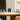 Lego Minecraft 21252 The Armoury. Shows a close up of the fully built set displayed on a desk.