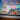 lego friend 42610 karaoke party. shows a close up of the fully built karaoke party room displayed on a table.