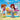 lego friends 42608 tiny accessories store. shows the 2 lego friends minifigures looking at accessories in the store.
