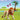 lego creator 31150 wild safari animals. shows a close up of the lion and butterfly figures.