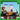 Lego Minecraft 21261 Wolf Stronghold. Shows a close up of the hidden area behind the wolf face with a chest, anvil and crafting tables.