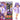 Outer Box & Doll of Rainbow High Creative Crystals Violet - Purple 11” Fashion Doll for Ages 8 & Up