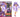 Outer Box & Doll of Rainbow High Creative Crystals Violet - Purple 11” Fashion Doll for Ages 8 & Up