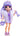 Rainbow High Creative Crystals Violet - Purple 11” Fashion Doll for Ages 8 & Up