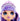 Close Up of Rainbow High Creative Crystals Violet - Purple 11” Fashion Doll for Ages 8 & Up