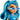 Close Up of Rainbow High Creative Crystals Skyler – Blue 11” Fashion Doll for Ages 8 & Up