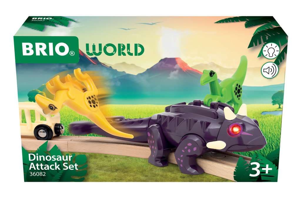 BRIO World – 36082 Ankylosaurus | Treno & Dinosauri Gioco Set per Bambini dai 3 Anni in su, 63608200 BRIO World – 36082 Ankylosaurus | Treno & Dinosauri Gioco Set per Bambini dai 3 Anni in su, 63608200