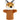 Fox Handpuppet from Keeleco 27cm Farm Animal Hand Puppet (8 Designs) Suitable from Birth