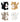 Different Designs of Keeleco Pouncing Kitty Love 18cm Kitten Soft Toy (SINGLE)
