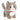 Tabby Cat Option of Keeleco Pouncing Kitty Love 18cm Kitten Soft Toy (SINGLE)