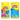 Children's Pack of 5 Colour Swirl Glitter Glue Pens for Ages 3 and Up