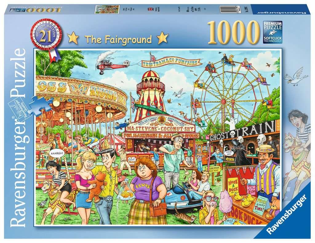 Ravensburger 13990 The Fairground 1000 Piece Jigsaw Puzzle - CuriousMinds.co.uk