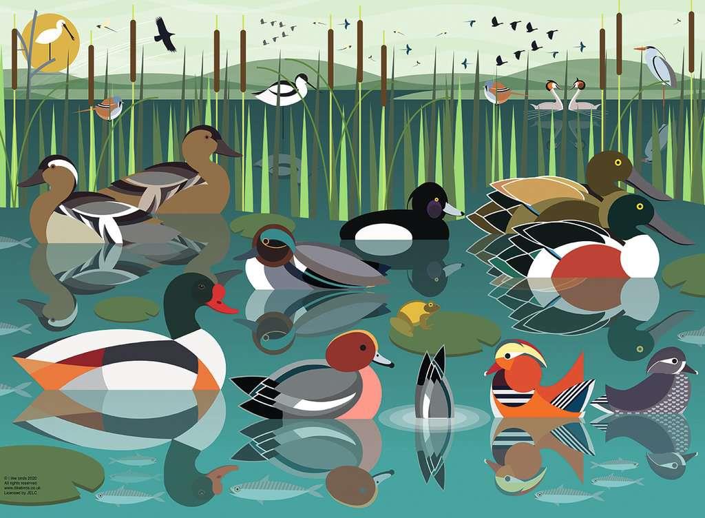 Ravensburger I Like Birds - Waterlands 500 Piece Jigsaw - CuriousMinds.co.uk