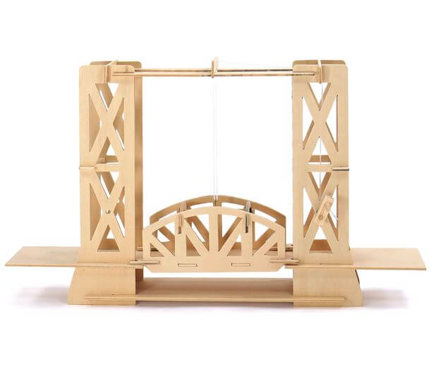 Build A Wooden Lift bridge Kit - CuriousMinds.co.uk