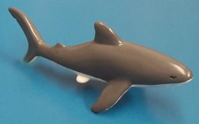 Small Great White Shark Figurine - CuriousMinds.co.uk
