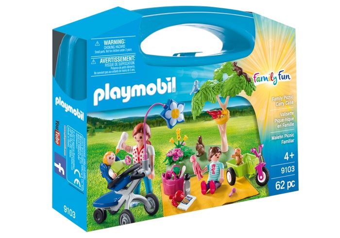 Playmobil Family Fun Family Picnic Carry Case - CuriousMinds.co.uk