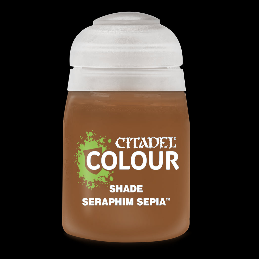 Seraphim Sepia (18ml) - Shade - Citadel Acrylic Paint - CuriousMinds.co.uk