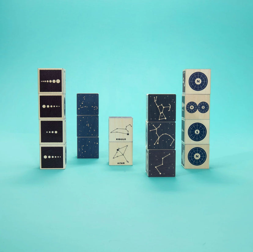 Uncle Goose Constellations Wooden Blocks - CuriousMinds.co.uk