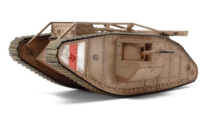 Tamiya 1/35 British WW1 MK 4 Tank with motor (30057) - CuriousMinds.co.uk