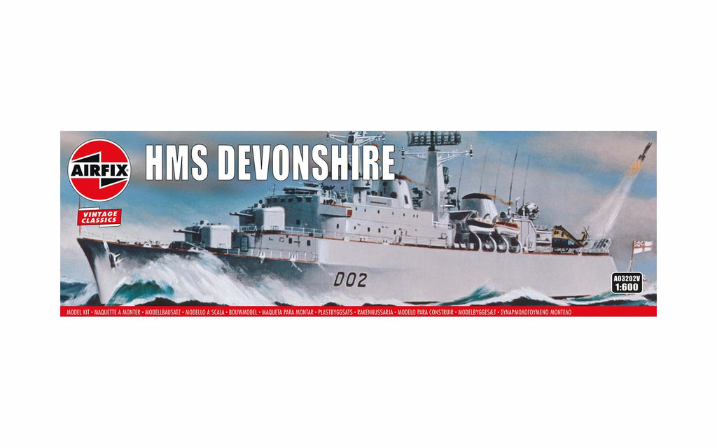 Airfix 1/600 HMS Devonshire (A03202V) - CuriousMinds.co.uk