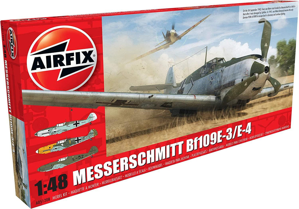 Airfix 1/48 Messerschmitt Me109E-4/E-1 (A05120B) - CuriousMinds.co.uk