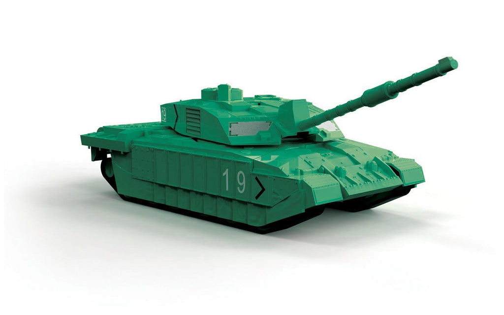 Airfix QUICKBUILD Challenger Tank Green (J6022) - CuriousMinds.co.uk