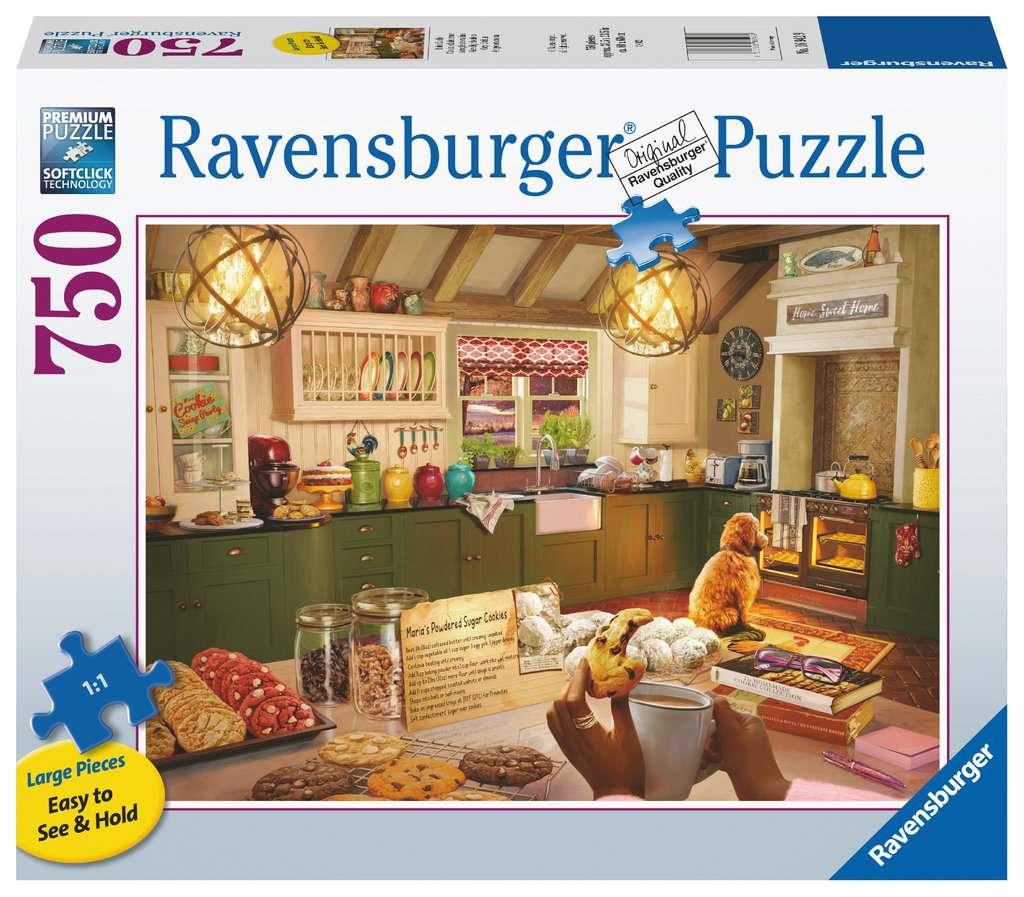 Ravensburger Cosy Kitchen Extra Large 750 Piece Jigsaw Puzzle - CuriousMinds.co.uk