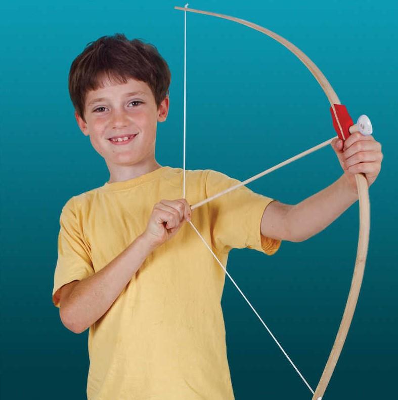 Wooden Bow And Arrows - CuriousMinds.co.uk