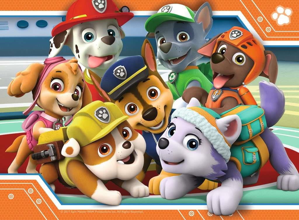 Ravensburger Paw Patrol 4 In A Box Jigsaw Puzzle - CuriousMinds.co.uk