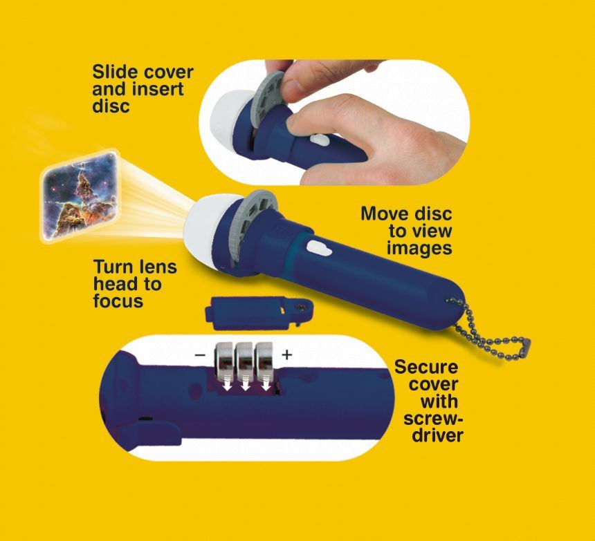 Space Torch & Projector - CuriousMinds.co.uk