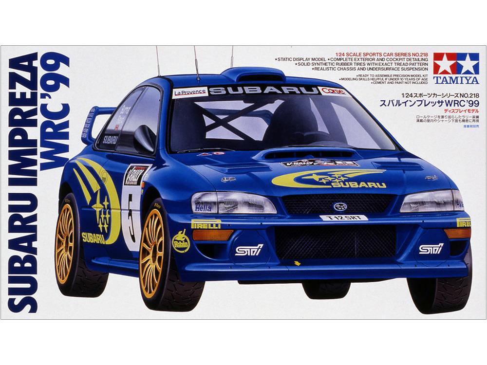 Tamiya 1/24 Subaru Impreza WRC' 99 (24218) - CuriousMinds.co.uk