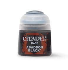 Abaddon Black (12ml) - Base - Citadel Acrylic Paint - CuriousMinds.co.uk