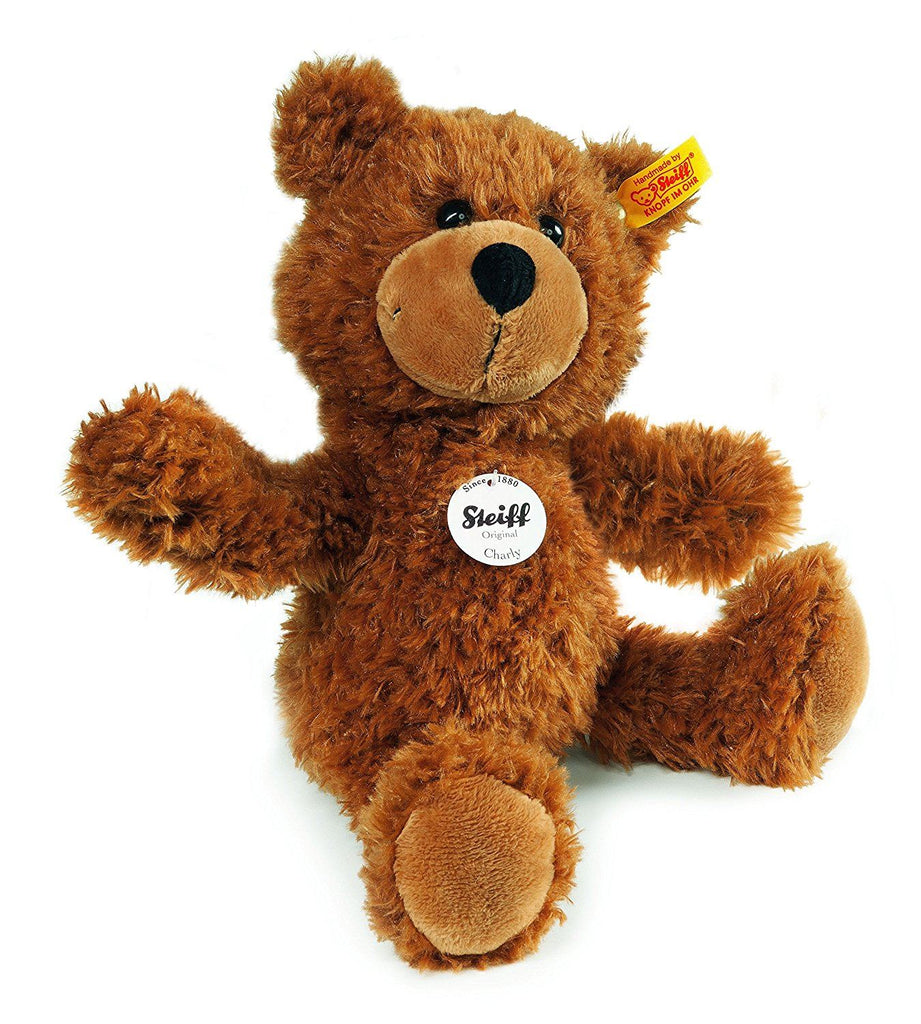 Steiff Charly Dangling Teddy Bear Brown 30cm - CuriousMinds.co.uk