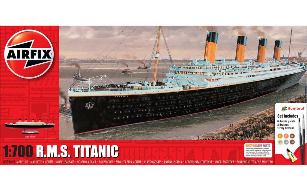 Airfix 1/700 RMS Titanic Gift Set (A50164A) - CuriousMinds.co.uk