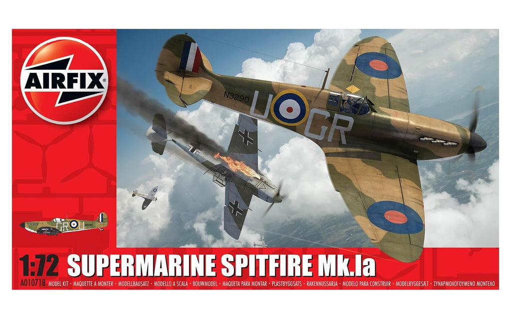 Airfix 1/72 Supermarine Spitfire Mk.I (A01071B) - CuriousMinds.co.uk