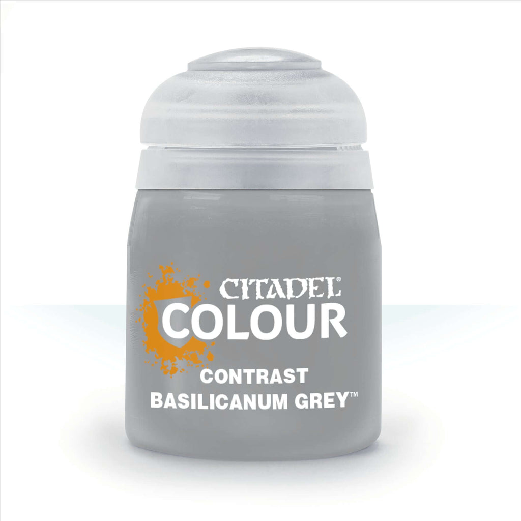 Basilicanum Grey (18ml) - Contrast - Citadel Acrylic Paint - CuriousMinds.co.uk