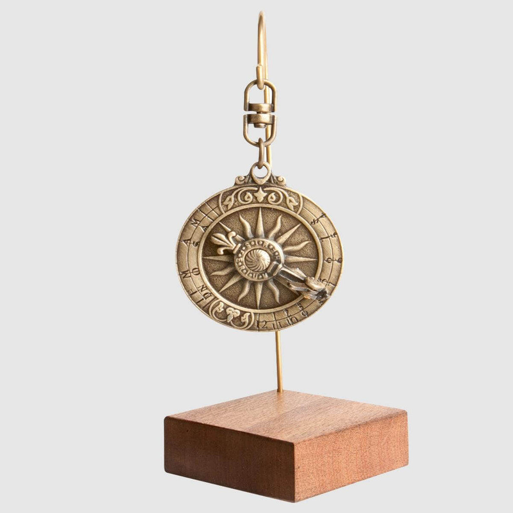 Hemisferium Miniature Philip II Sundial Clock - CuriousMinds.co.uk
