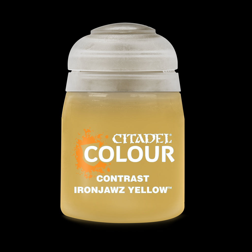 Ironjawz Yellow (18ml) - Contrast - Citadel Acrylic Paint - CuriousMinds.co.uk