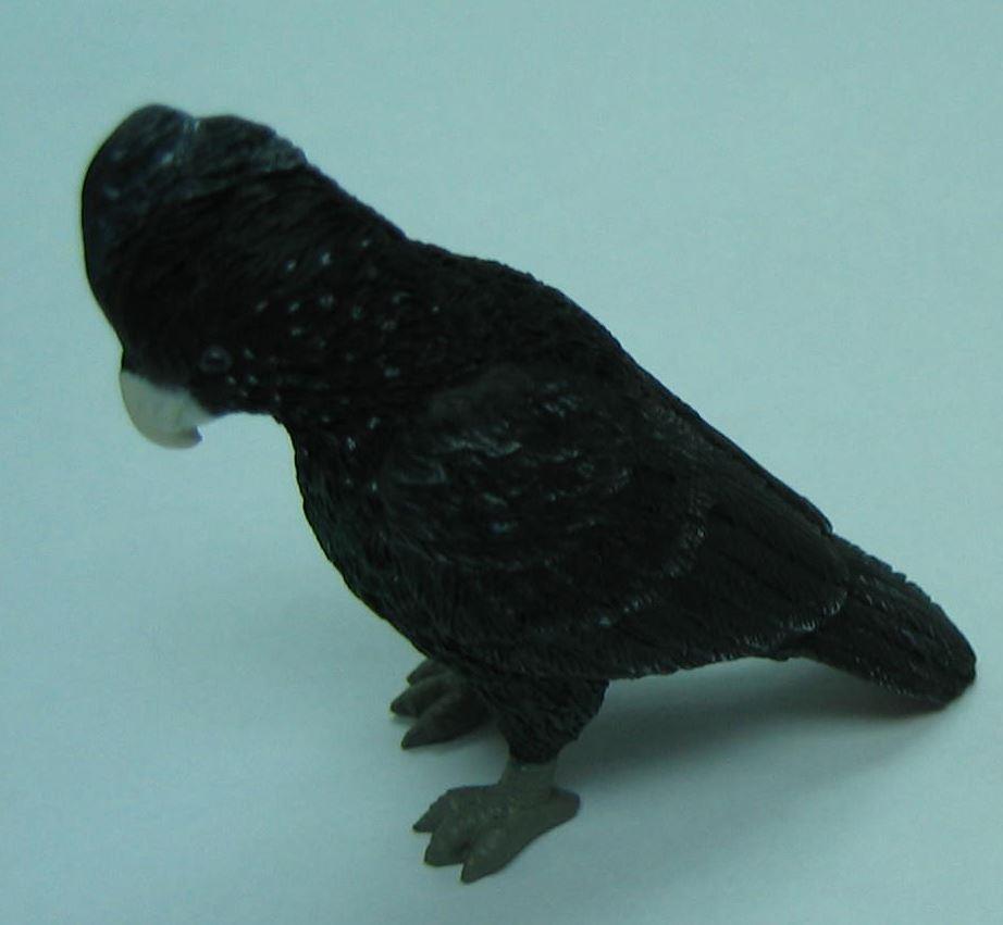 Red Tailed Black Cockatoo Figurine - CuriousMinds.co.uk