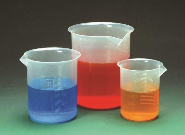 Set of Five Polypropylene Beakers - CuriousMinds.co.uk