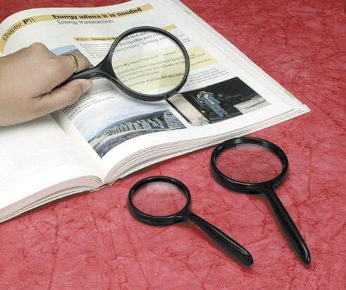 50mm Magnifying Reading Glass - CuriousMinds.co.uk
