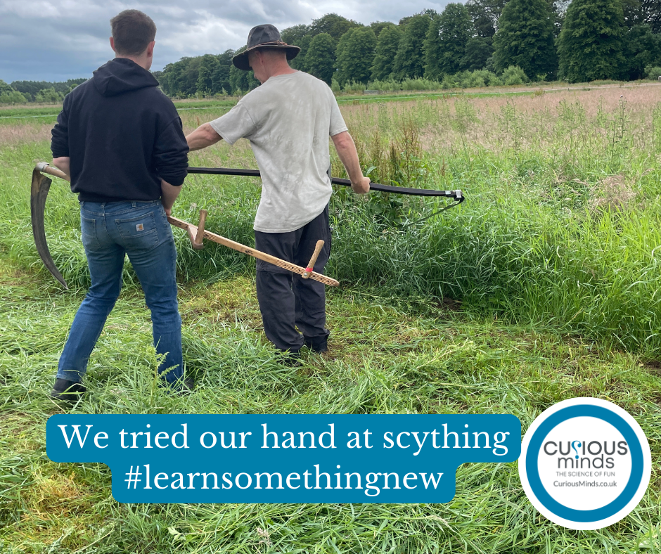 We Tried Our Hand At Scything At The Scottish Scything Festival!