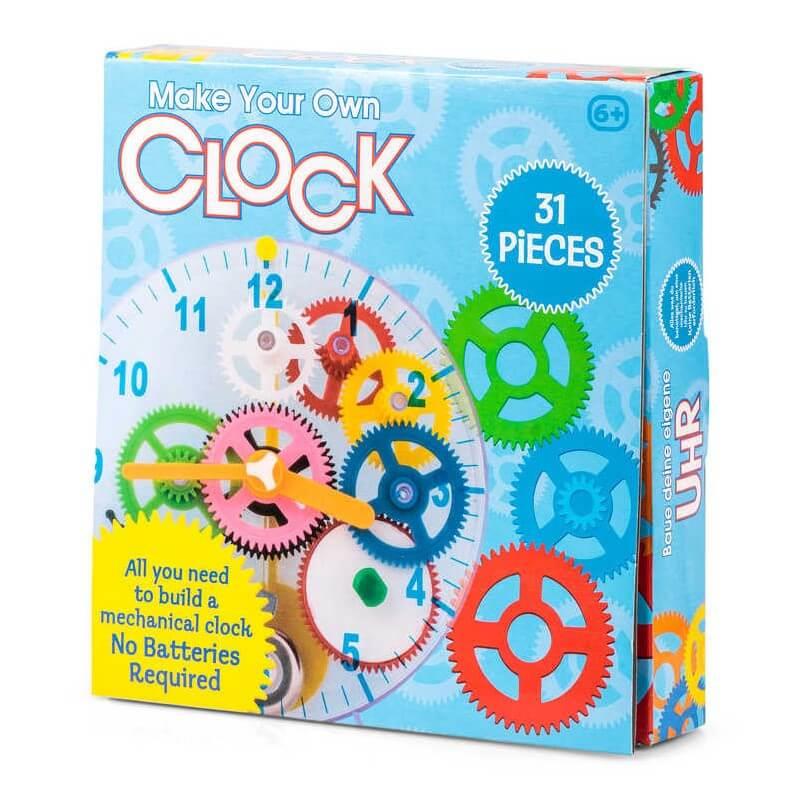 Children's Make Your Own Mechanical Clock Educational Kit – Curious Minds