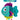 Play+ Pop-it Piranha (Blue)