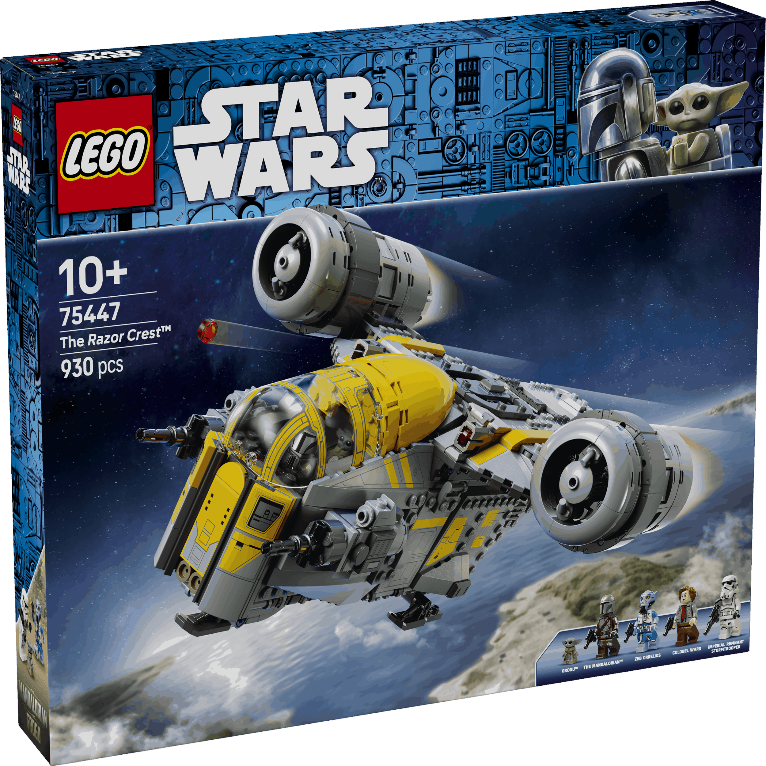 The Razor Building Lego Star Wars 75447 The Razor Crest Building Toy for Ages 10 and Up ...