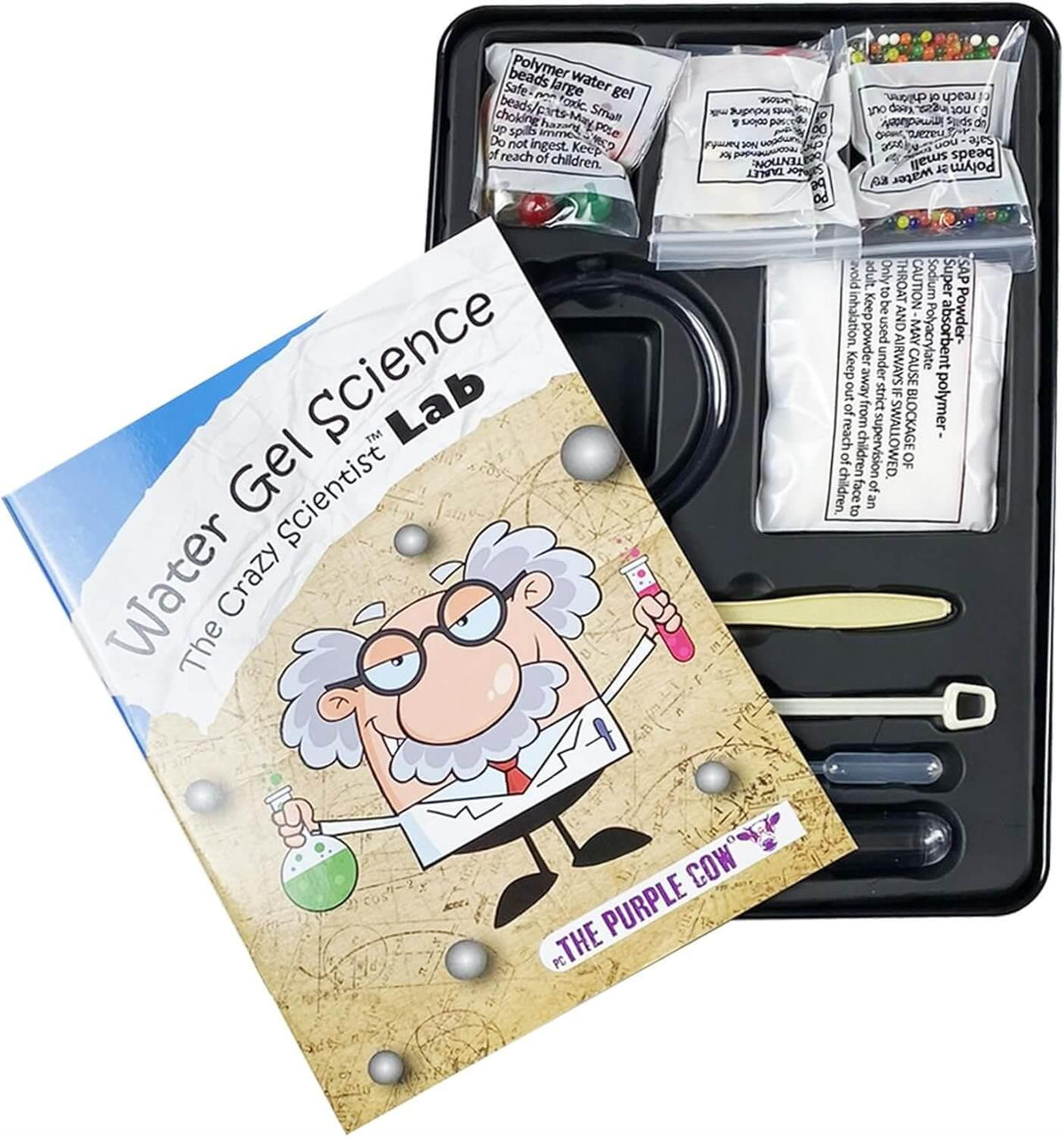 The Crazy Scientist Lab Water Gel Science Experiment Kit for Ages 8 ...